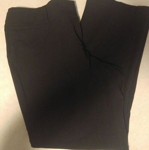 Maurices Size 18 Short Comfortable Black DressPant